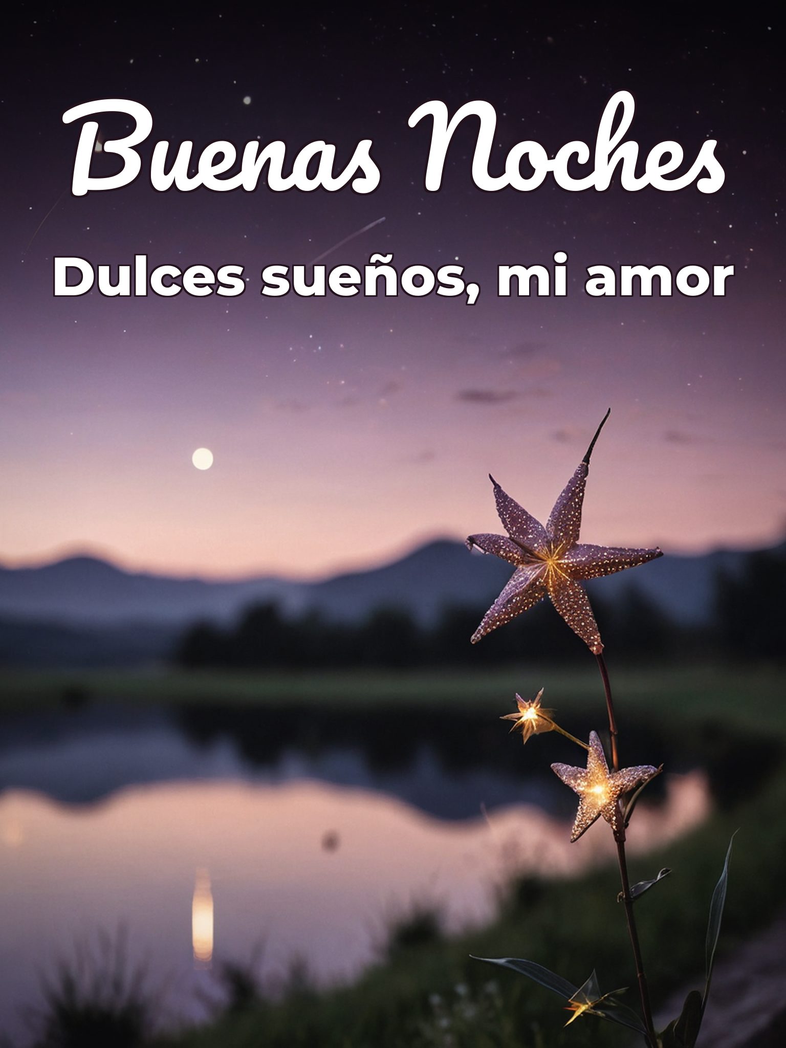 Fotos de buenas noches amor para WhatsApp