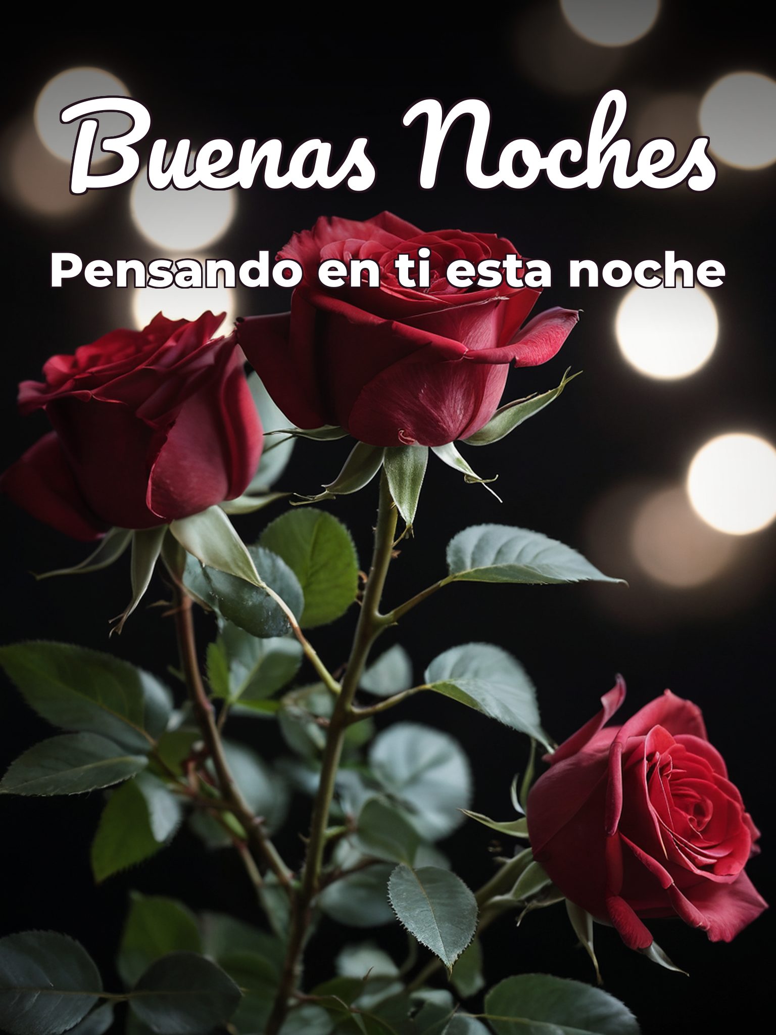 Fotos de buenas noches con amor para WhatsApp