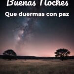 buenas noches que duermas con paz