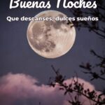 buenas noches que descanses, dulces sueños