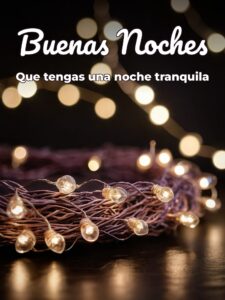 Fotos de buenas noches originales para Facebook