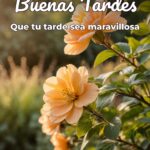 buenas tardes que tu tarde sea maravillosa