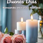 buenos días pensando en ti esta mañana
