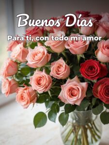 Fotos de buenos días amor para WhatsApp