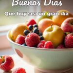 buenos días que hoy sea un gran día
