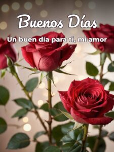 Fotos de los buenos días para mi amor