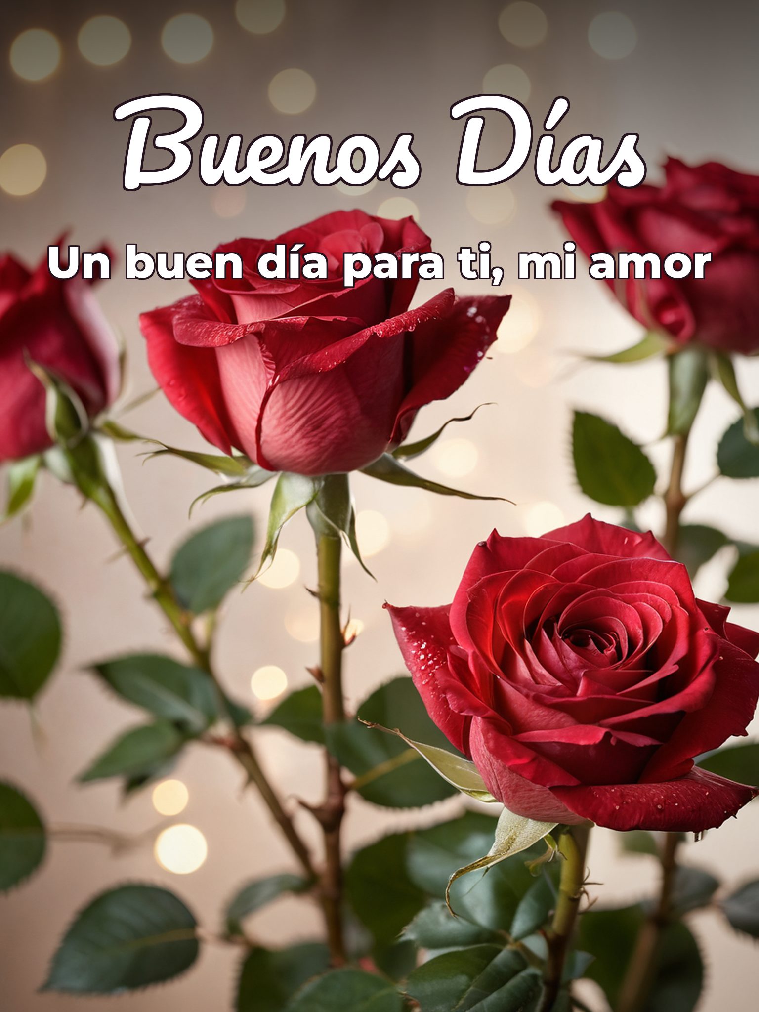 Fotos de los buenos días para mi amor