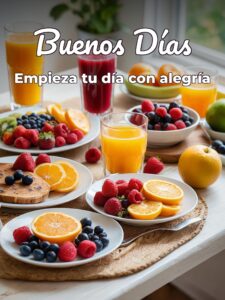 Fotos de los buenos días para WhatsApp