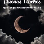 buenas noches que tengas una noche tranquila