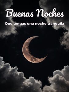 Fotos de mensajes de buenas noches para Facebook