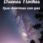 buenas noches que duermas con paz