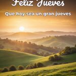 feliz jueves que hoy sea un gran jueves
