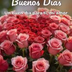 buenos días un buen día para ti, mi amor