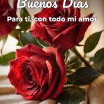 buenos días para ti, con todo mi amor