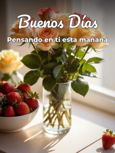 Fotos romanticas de buenos días para mi amor
