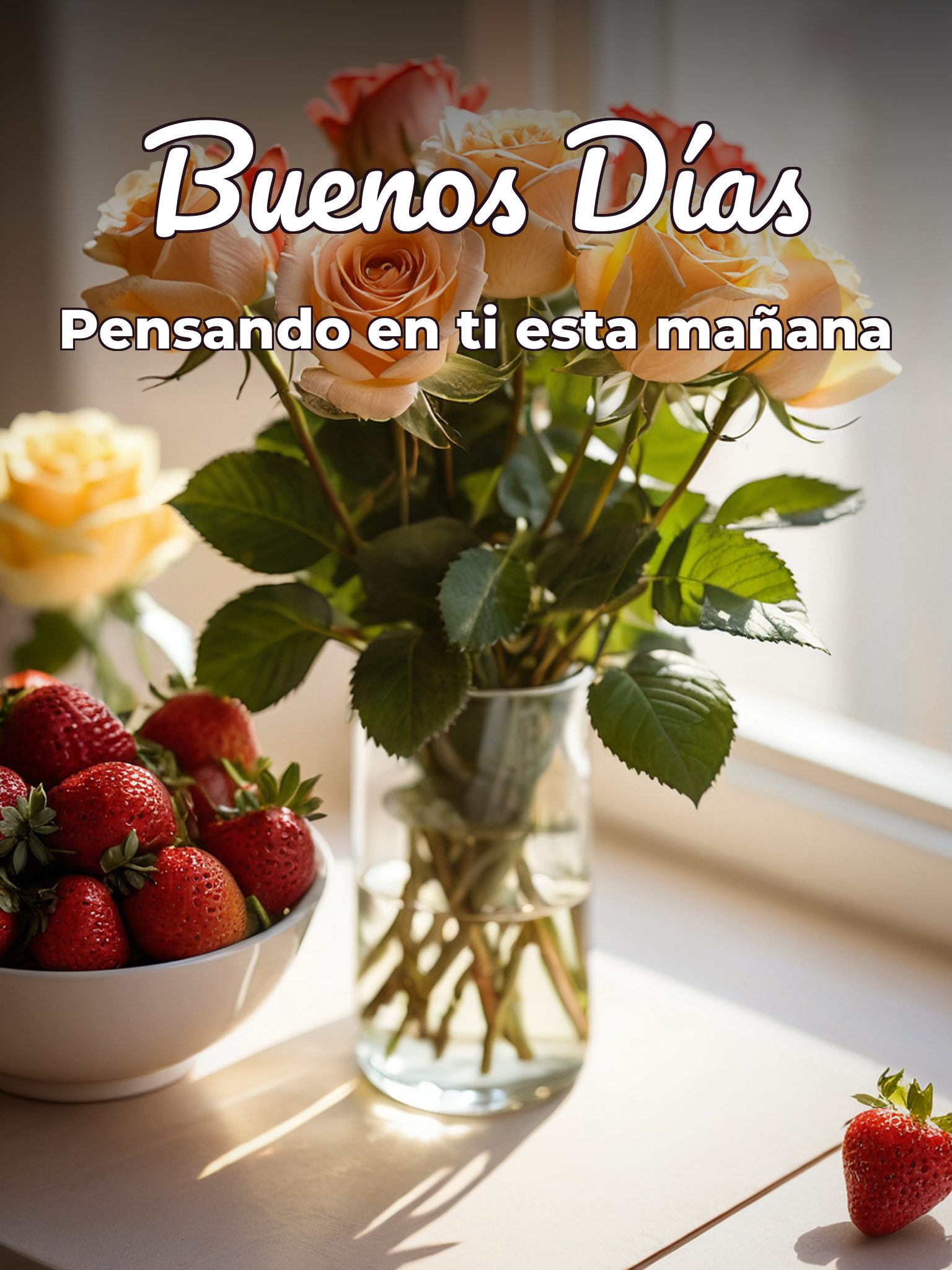 Fotos romanticas de buenos días para mi amor