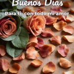 buenos días para ti, con todo mi amor