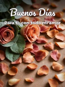 Frase para dar los buenos días a un amor para celular