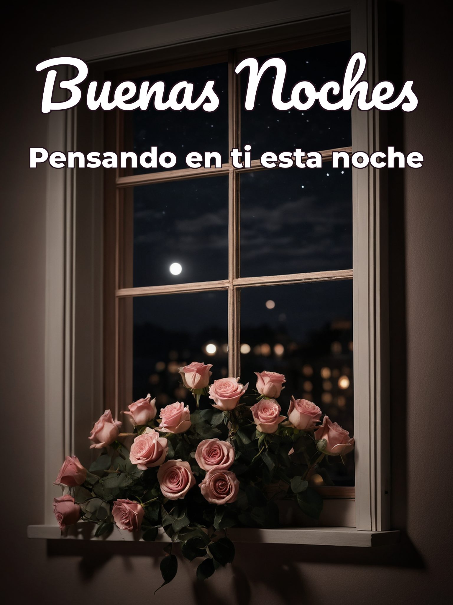 Frases amorosas de buenas noches
