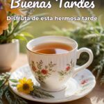 buenas tardes disfruta de esta hermosa tarde