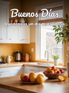 Frases bonitas con imágenes de buenos días para WhatsApp
