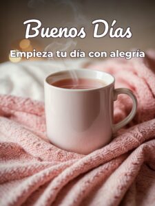 Frases bonitas d buenos días para Facebook