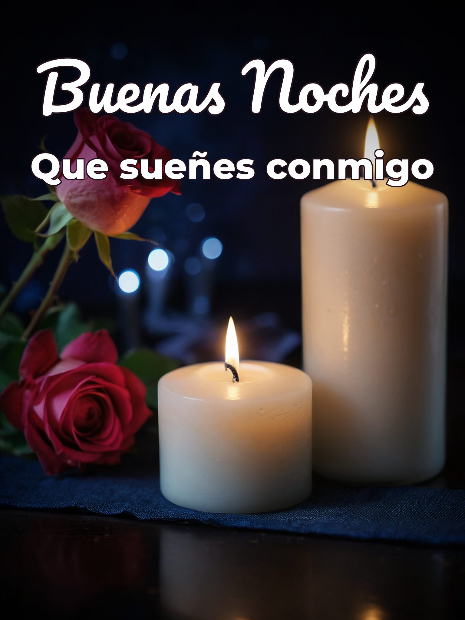 Frases bonitas de amor de buenas noches para WhatsApp