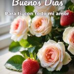 buenos días para ti, con todo mi amor