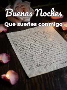Frases bonitas de buenas noches mi amor para WhatsApp
