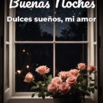 buenas noches dulces sueños, mi amor