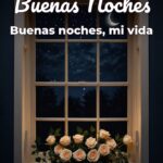 buenas noches buenas noches, mi vida