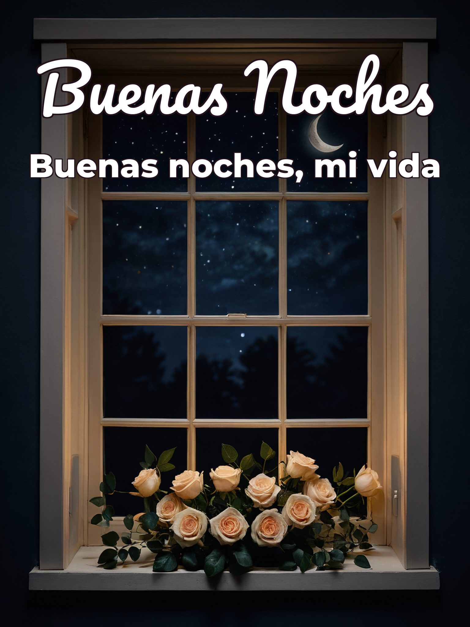 Frases bonitas de buenas noches para enamorar para WhatsApp