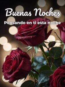 Frases bonitas de buenas noches para mi amor para Facebook