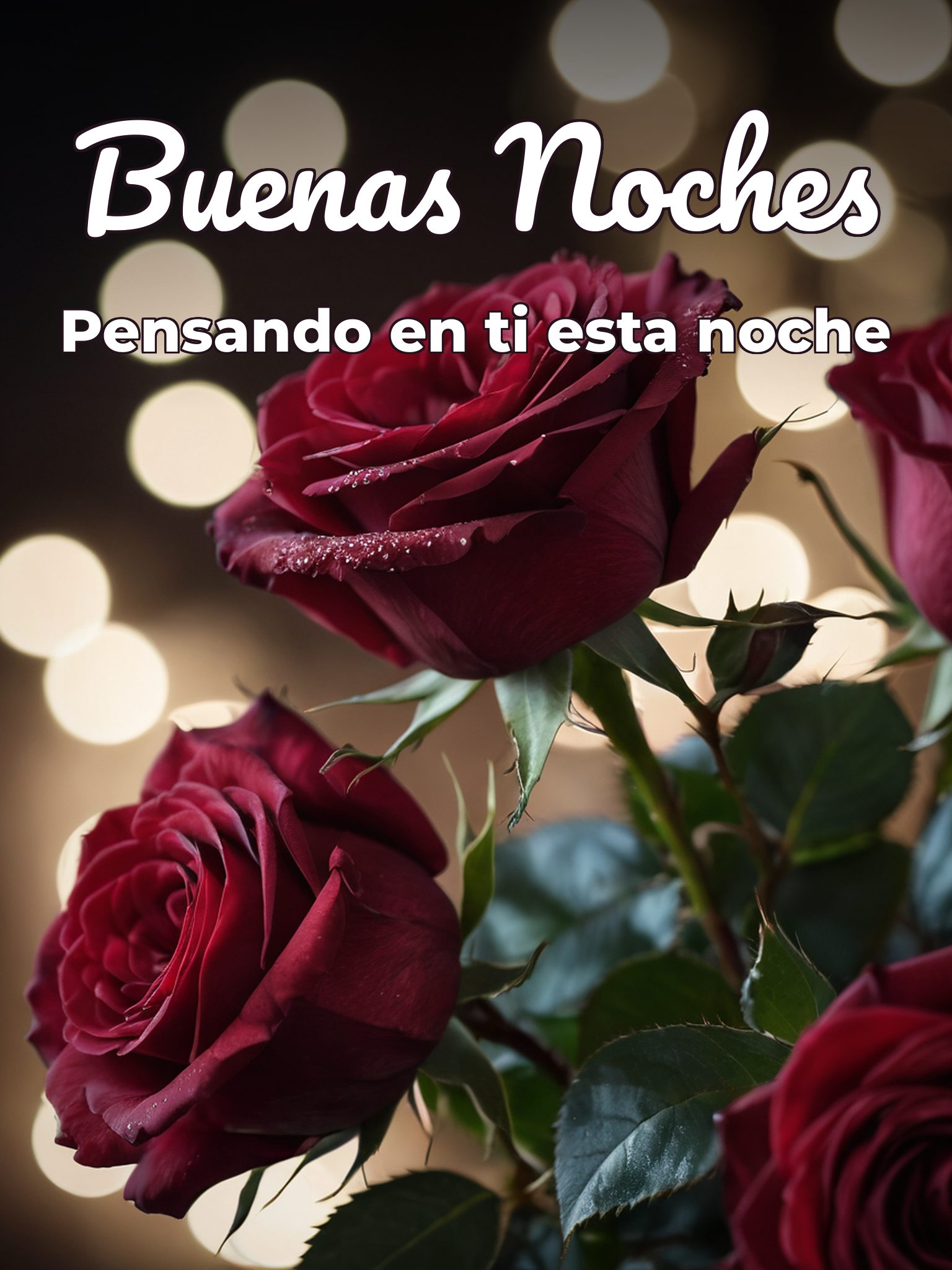 Frases bonitas de buenas noches para mi amor para Facebook