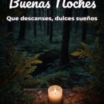 buenas noches que descanses, dulces sueños