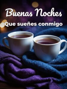 Frases bonitas de buenas noches para mi novia para Facebook