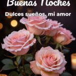 buenas noches dulces sueños, mi amor