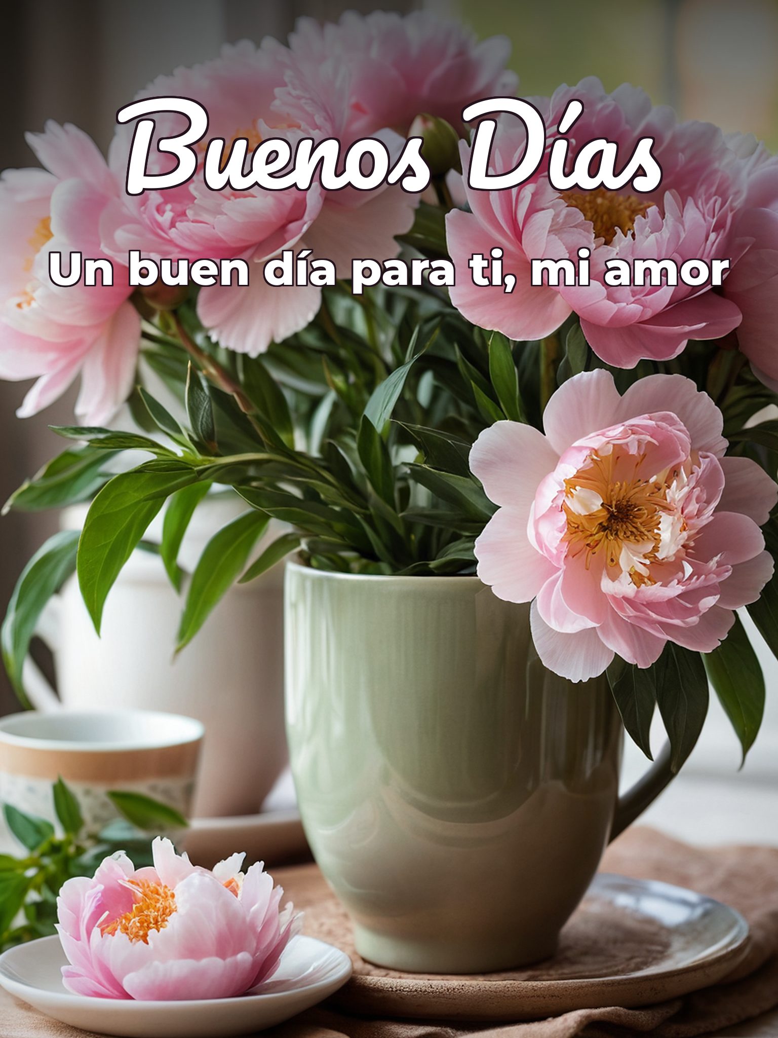 Frases bonitas de buenos días amor para descargar