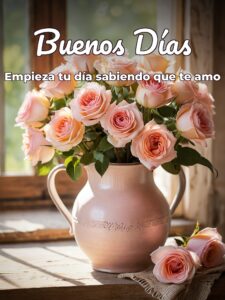 Frases bonitas de buenos días amor para mi amor