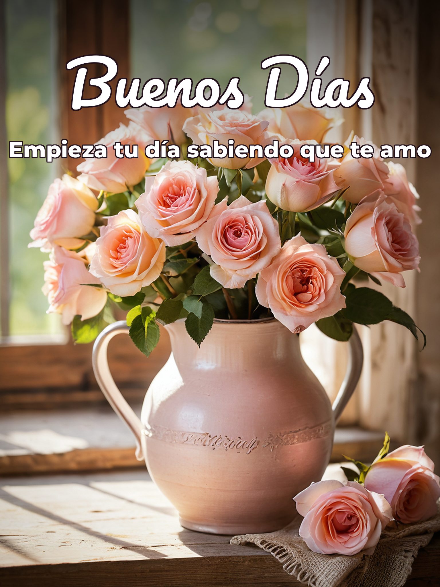 Frases bonitas de buenos días amor para mi amor