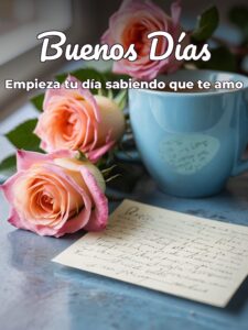 Frases bonitas de buenos días mi amor para descargar