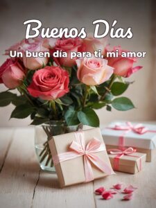 Frases bonitas de buenos días mi amor para una amiga