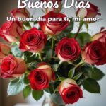 buenos días un buen día para ti, mi amor
