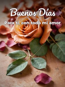 Frases bonitas de buenos días para mi amor para celular