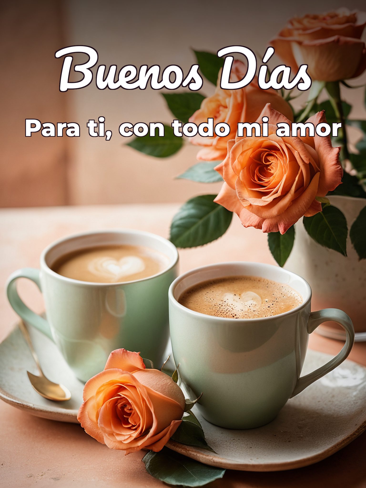 Frases bonitas de buenos días para mi amor para una amiga