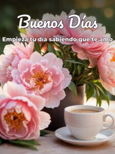 Frases bonitas de buenos días para mi amor para WhatsApp
