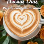 buenos días para ti, con todo mi amor