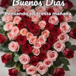 buenos días pensando en ti esta mañana
