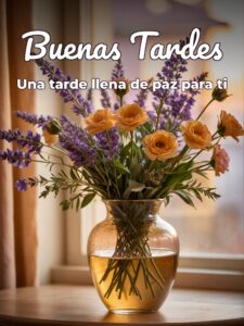 Frases bonitas de la tarde para WhatsApp celular