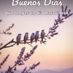 buenos días que tengas un día maravilloso